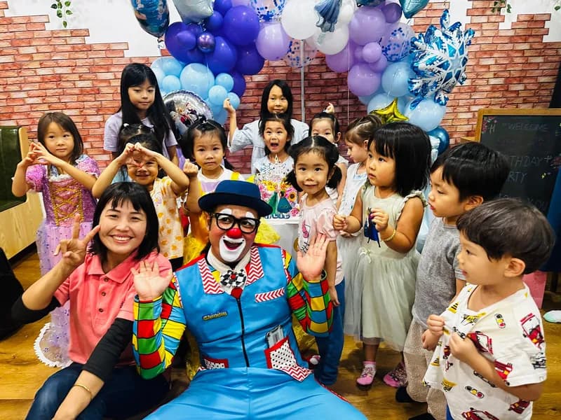 Group of children celebrating together at Play Kingdoms in Hartamas KL